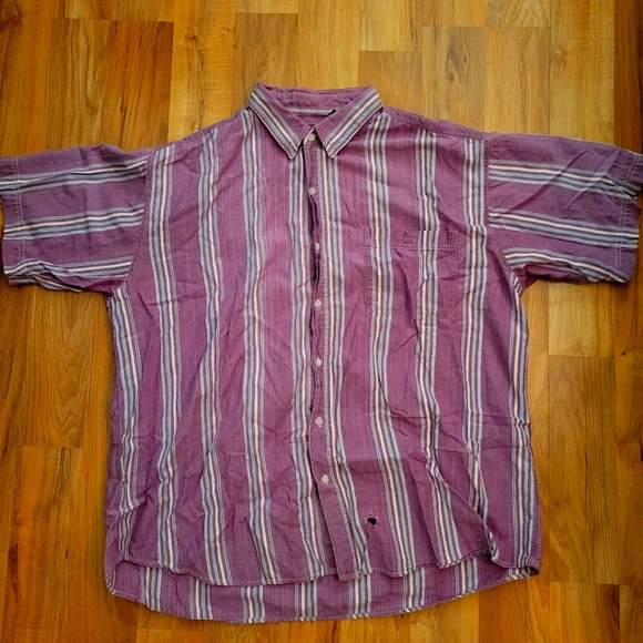 IDT Other - Vintage IDT Short Sleeve Casual Button Up Down Shirt